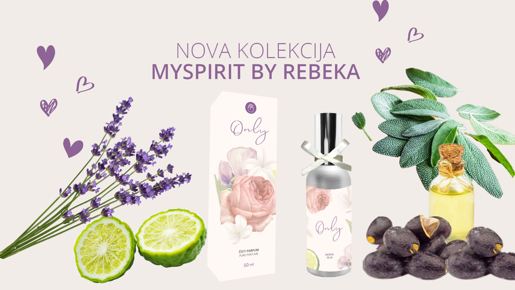 Read more about the article Na voljo nov parfum MySpirit by Rebeka, idealen za poletne dni