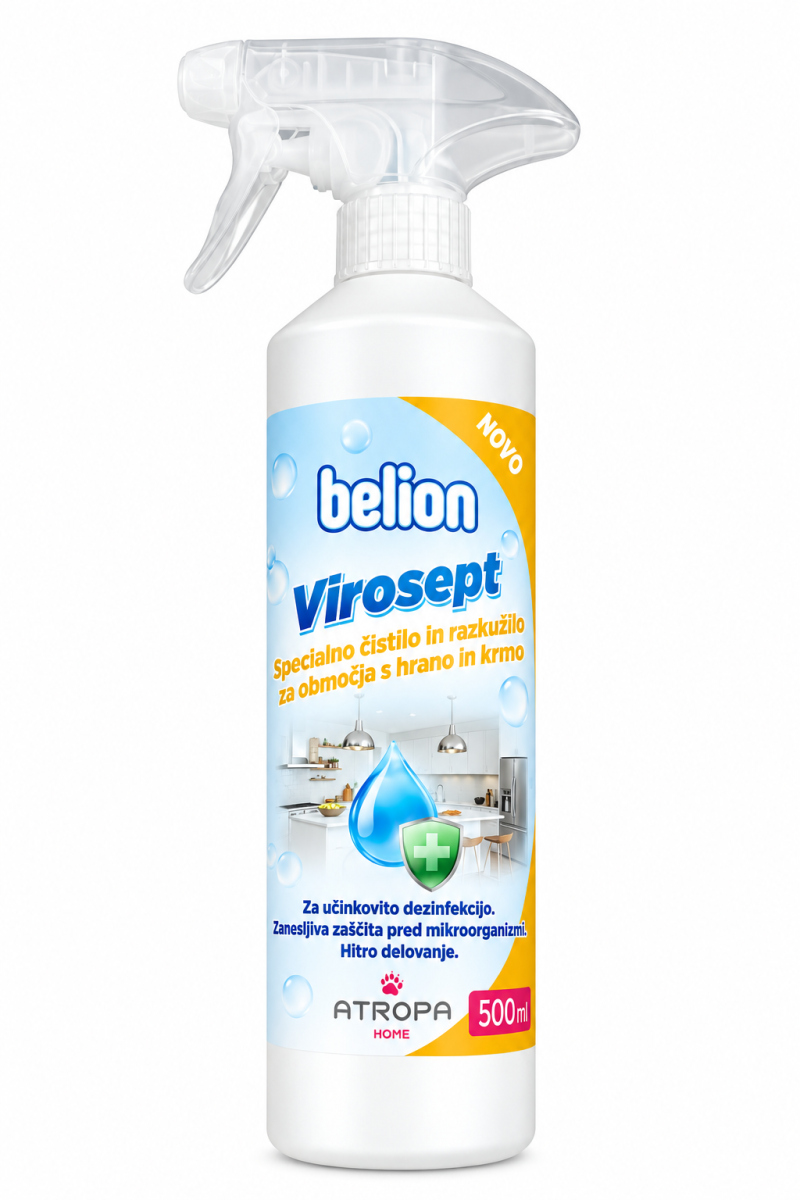 Virosept Belion specialno čistilo in razkužilo